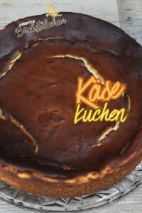 gebackenen Käsekuchen